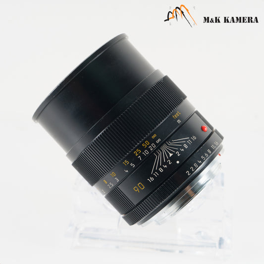 Leica Summicron-R 90mm/F2.0 E55 Ver.II V2 Lens Yr.1989 Canada #10829
