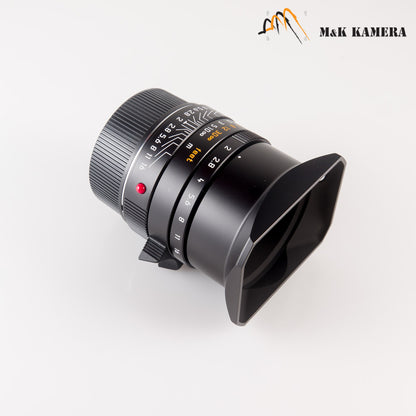Brand New Leica Summicron-M 35mm/F2.0 E39 ASPH Ver.II 11673 Black Lens Germany 11673 #11673