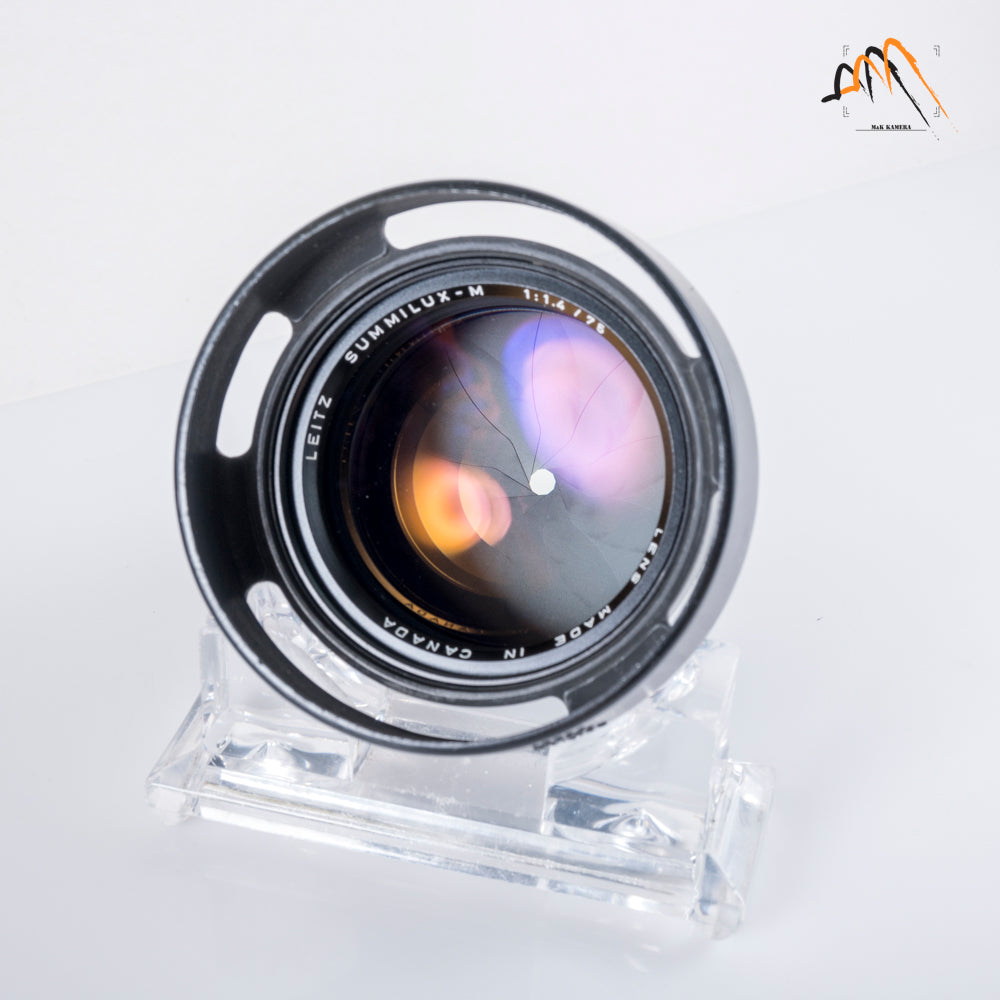 LEITZ Leica Summilux-M 75mm/F1.4 Ver.I Lens Yr.1980 Canada 11814 #11559