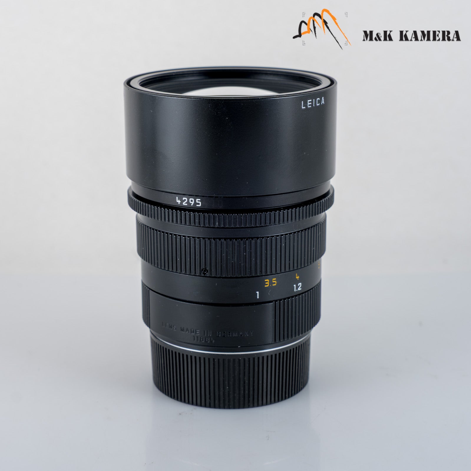 Leica APO-Summicron-M 90mm/F2.0 ASPH 11884 Black Lens Germany