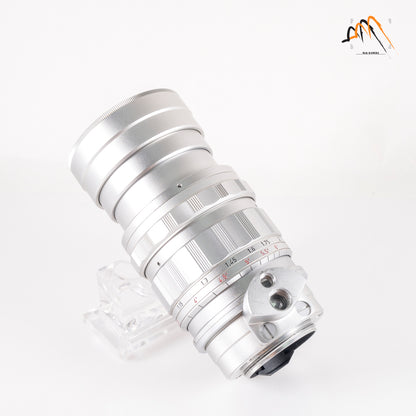 Leica Summicron L39 90mm/F2.0 Ver.I V1 200 feet Rare Silver #23516
