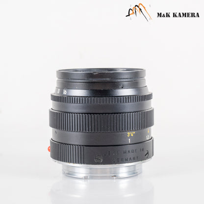 Leica Summilux M 50mm/F1.4 E43 Ver.II V2 Black Lens Yr.1989 Germany 11113 #23911