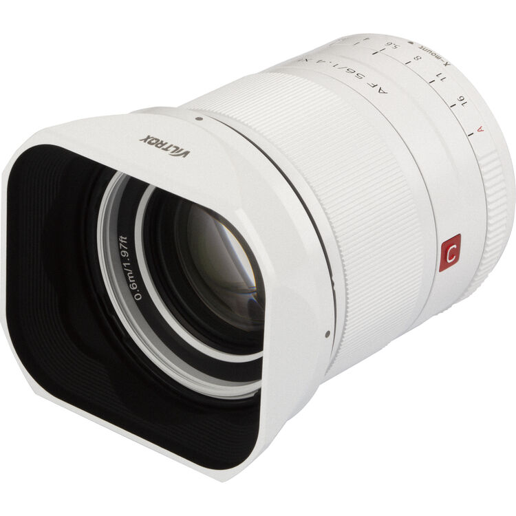 Viltrox 56mm F1.4 White/Red X-Mount AF APS-C Lens