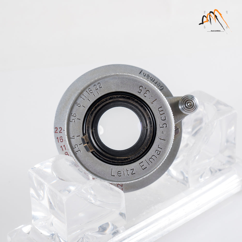 LEITZ Leica Elmar L39 50mm/F3.5 Lens Yr.1953 LTM Germany #11406