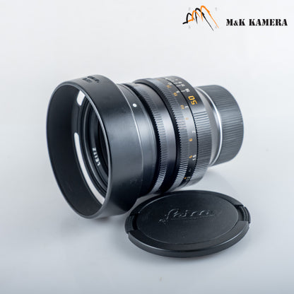 LEITZ Leica Noctilux-M 50mm/F1.0 E60 II Lens Yr.1982 Canada #23949