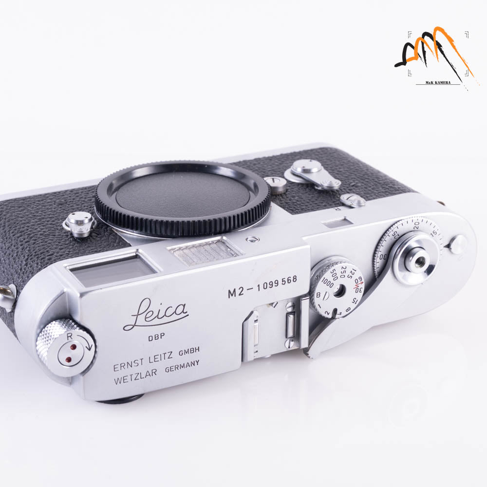 Leica M2 Silver Film Rangefinder Camera #87857 – M&K Kamera