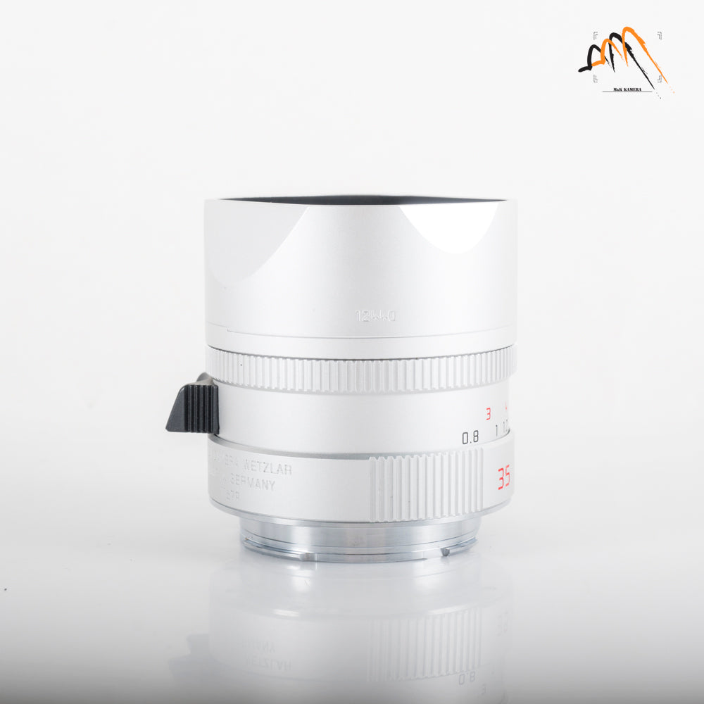 Leica Summarit-M 35mm/F2.4 ASPH Silver Lens Germany 11679 #11605
