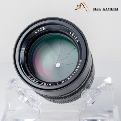 Leica Summilux-M 50mm/F1.4 ASPH Black Lens Germany 11891 #24032