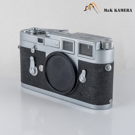 Leica M3 Single Stroke Silver Film Rangefinder Camera #11942