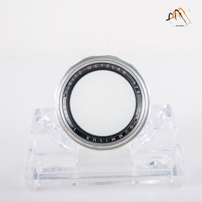 LEITZ Leica Summilux M 50mm/F1.4 Ver.I Silver Lens Yr.1960 Germany 11114 #23700