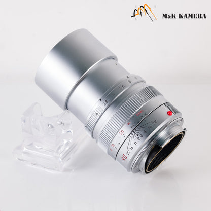 Leica Elmarit-M 90mm/F2.8 E46 Ver.II V2 Silver Lens Yr.1996 Germany 11808 #86135