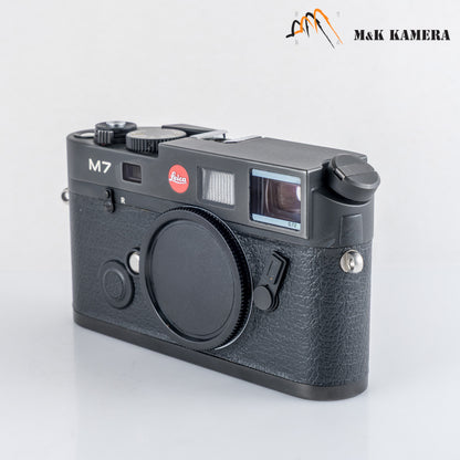 Leica M7 0.72 Black Film Rangefinder Camera 10503 #12138