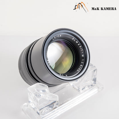 Leica Elmarit-M 90mm/F2.8 E46 Ver.II V2 Black Lens Yr.1999 Germany 11807 #88719
