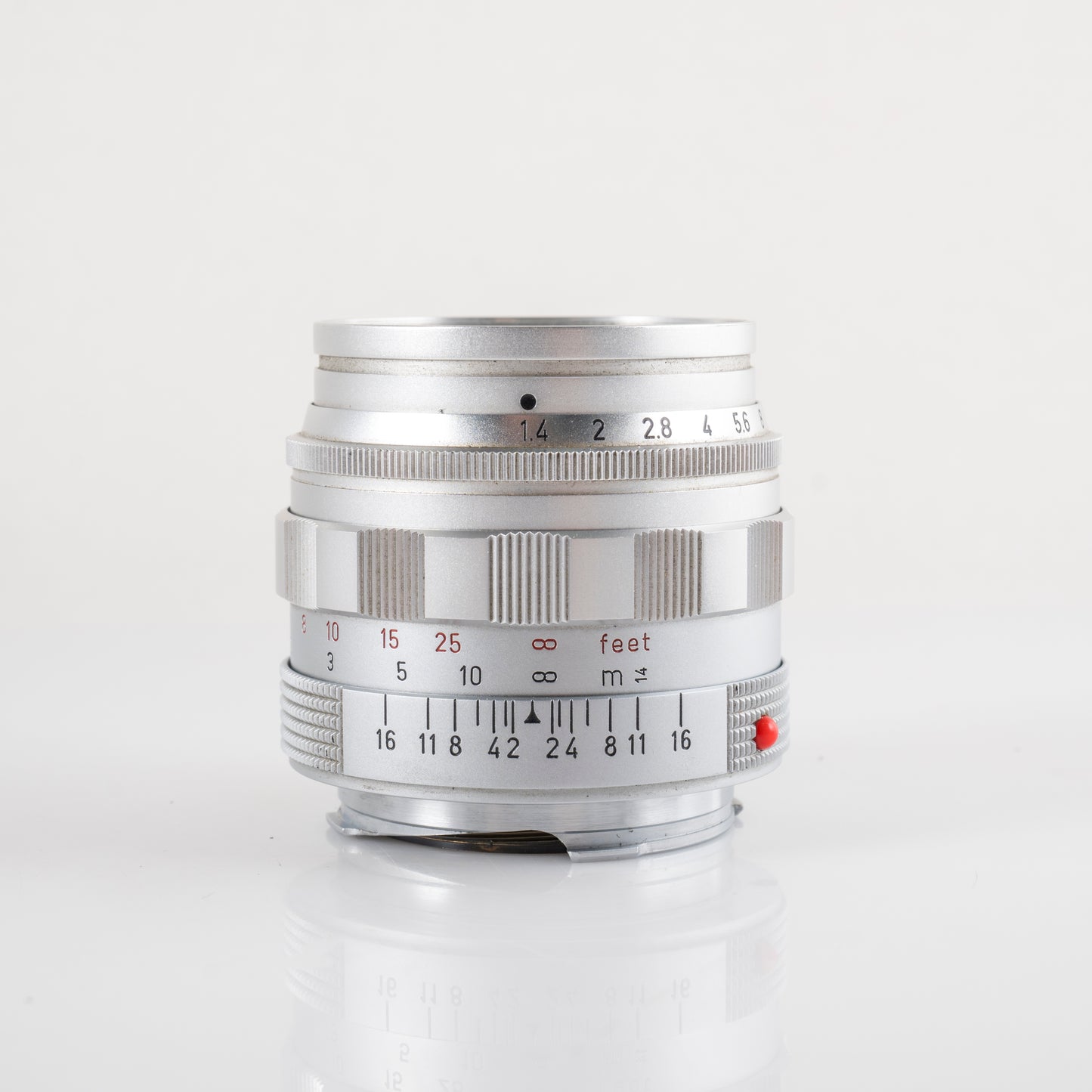 Leica Summilux M 50mm/F1.4 Ver.II Silver Rare #11943