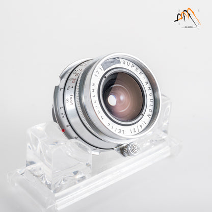 LEITZ Leica Super-Angulon L39 21mm/F4.0 E39 Lens Yr.1959 LTM Germany #23809