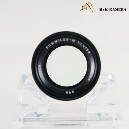 Leica Summilux-M 50mm/F1.4 Pre-A Black Lens Yr.2002 Germany 11868 #10854