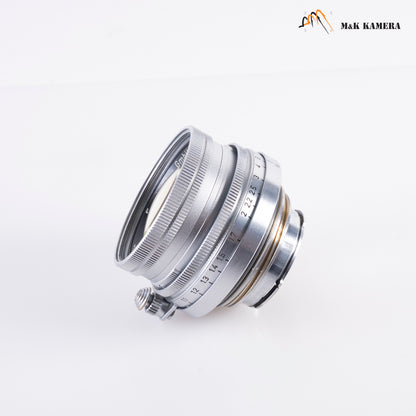 LEITZ Leica Summicron L39 50mm/F2.0 Radioactive Lens Yr.1953 LTM Germany #87988