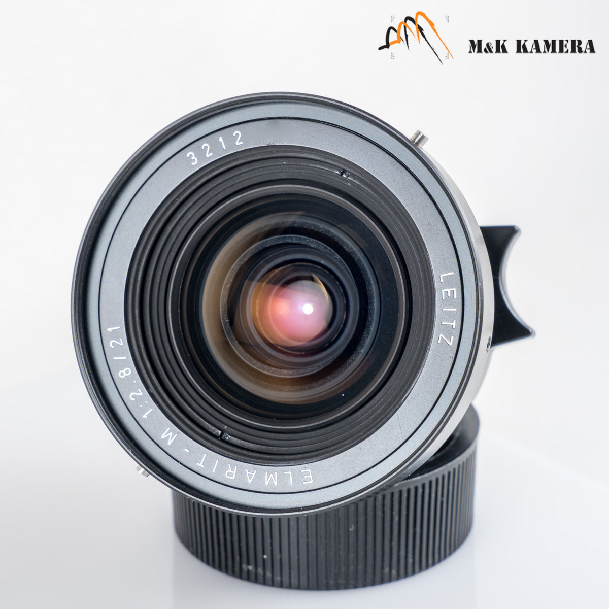 LEITZ Leica Elmarit M 21mm/F2.8 E60 Pre-A Black Lens Yr.1982 Canada #23989