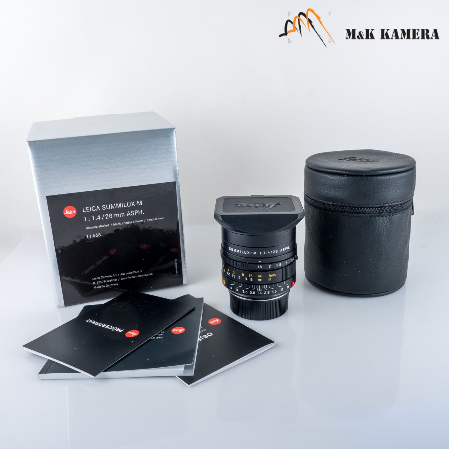 Leica Summilux-M 28mm/F1.4 ASPH 11668 Black boxed 11668 #12070