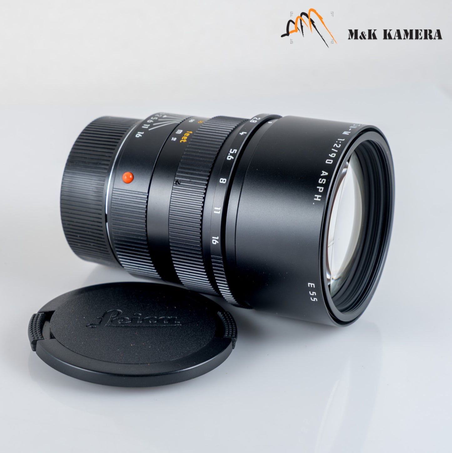 Leica APO-Summicron-M 90mm/F2.0 ASPH 11884 Black Lens Yr.1999 Germany 11884 #12058