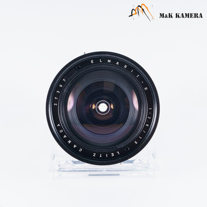 LEITZ Leica Elmarit-R 19mm/F2.8 Ver.I V1 Lens Yr.1975 Canada #10193