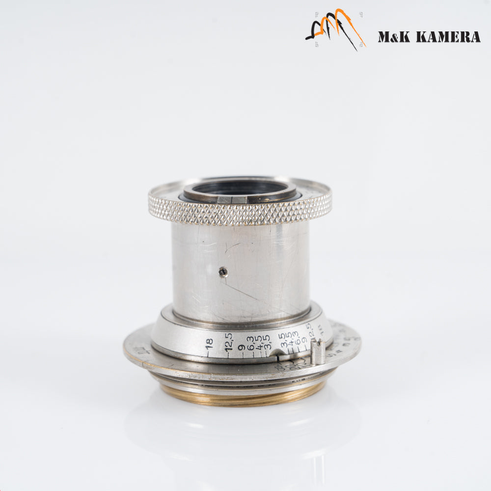 LEITZ Leica Elmar L39 50mm/F3.5 Nickel plated Lens LTM Germany Nickel #10572