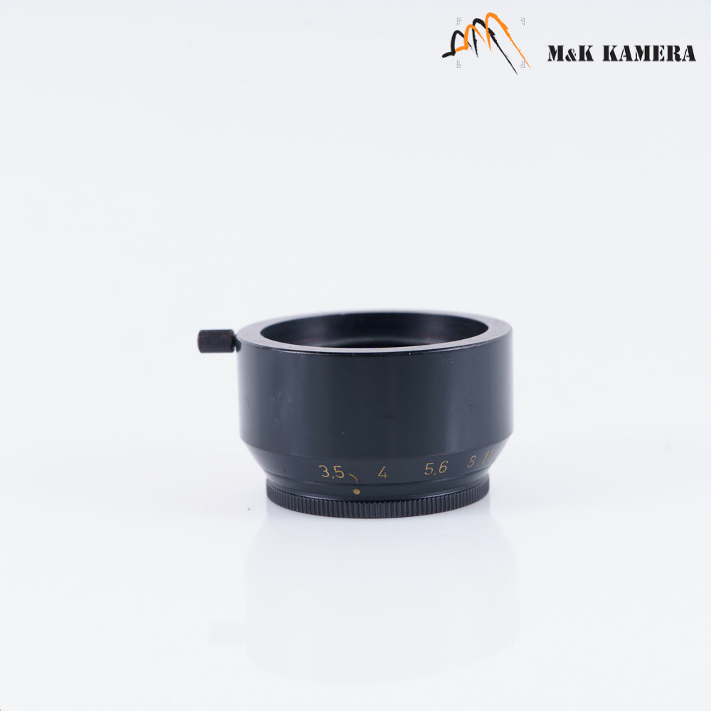 Leica VALOO Black Paint Hood for Elmar 5cm / aperture control #10284