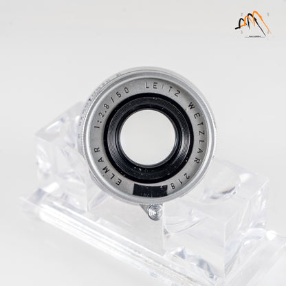 LEITZ Leica Elmar M 50mm/F2.8 Ver.I Silver Lens Yr.1966 Germany #11287