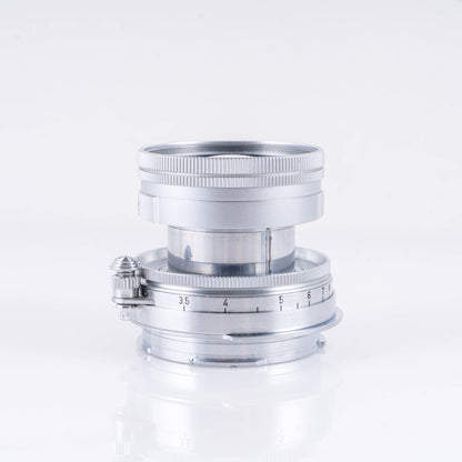LEITZ Leica Summicron L39 50mm/F2.0 Silver Lens Yr.1955 LTM Germany #10954