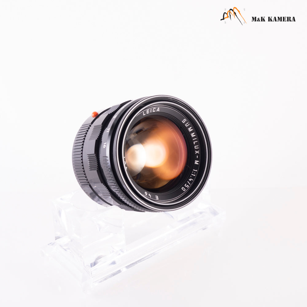 Leica Summilux-M 50mm/F1.4 Pre-A Black Paint Lens Yr.2004 Germany 11623 #87717