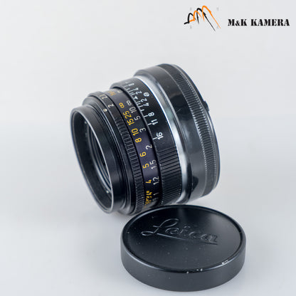 LEITZ Leica Summicron-M 35mm/F2.0 E39 6E/ Elements Lens Yr.1977 Canada #23914