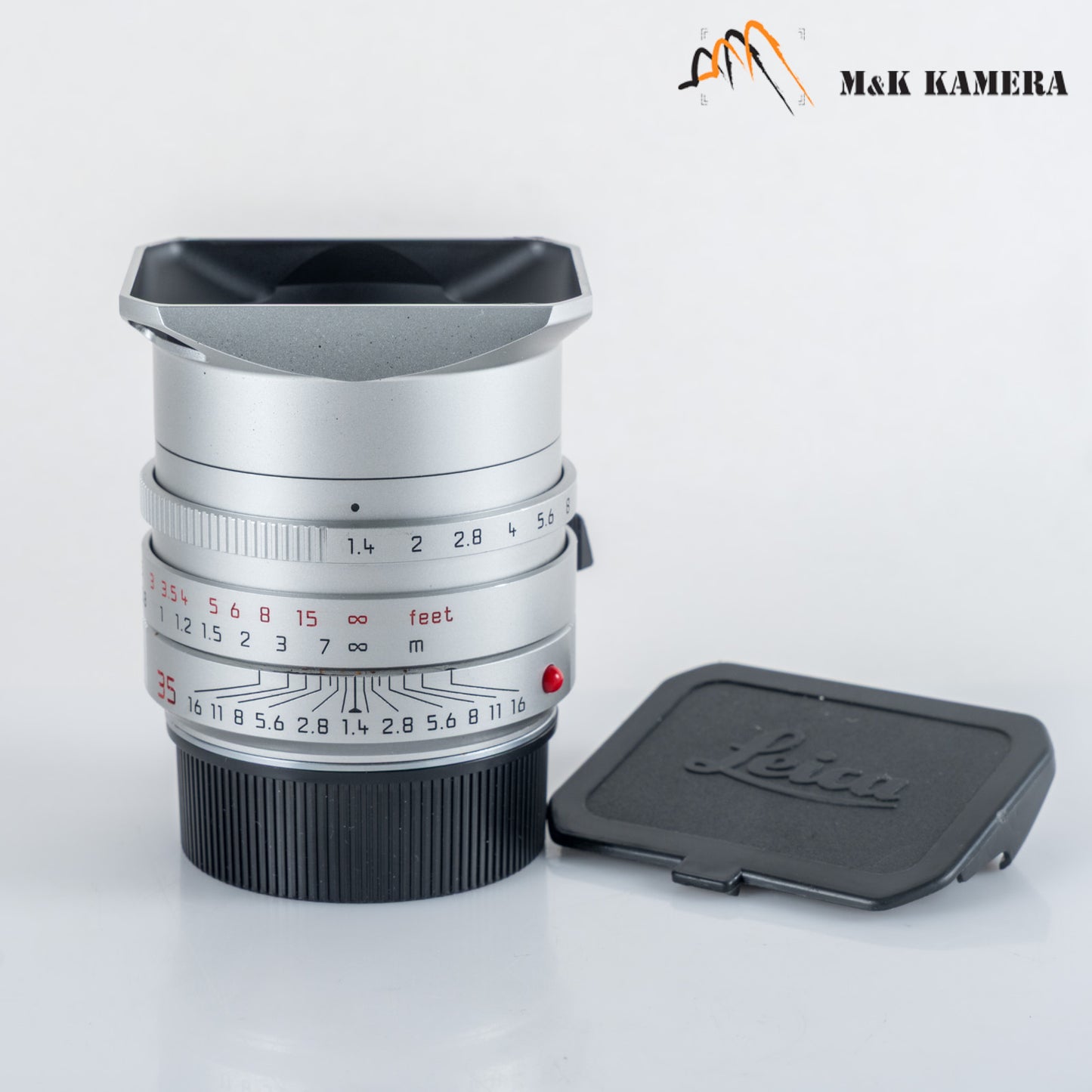 Leica Summilux-M 35mm/F1.4 ASPH/ FLE Silver Lens Germany 11675 #12110