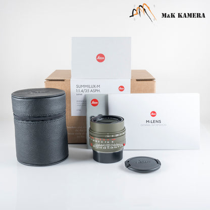 Brand New Leica Summilux-M 35mm f/1.4 ASPH, Safari Edition Lens 11734 #11734