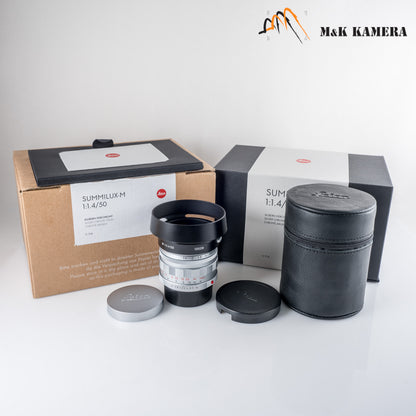 Leica Summilux-M 50mm/F1.4 11714 2025 Version E46 Silver Lens Germany 11714 #88780