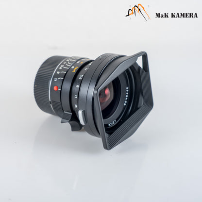Leica Elmarit-M 24mm/F2.8 ASPH Black Lens Yr.1996 Germany 11878 #23941