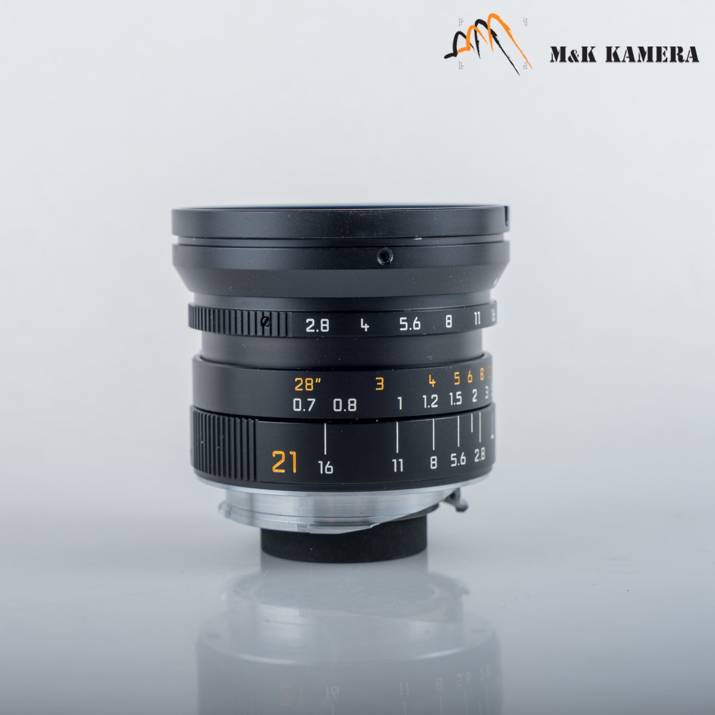 Leica Elmarit-M 21mm/F2.8 ASPH Black Lens Yr.2007 Germany 11135 #12095