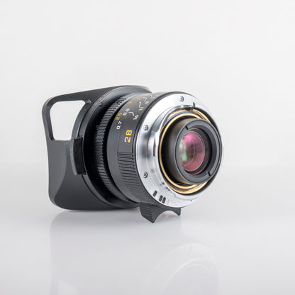 Leica Summicron-M 28mm/F2.0 ASPH Black 6 bit 11604 #23856