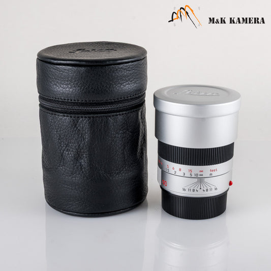 Leica Summarit-M 90mm/F2.4 Silver Lens Germany 11685 #11828