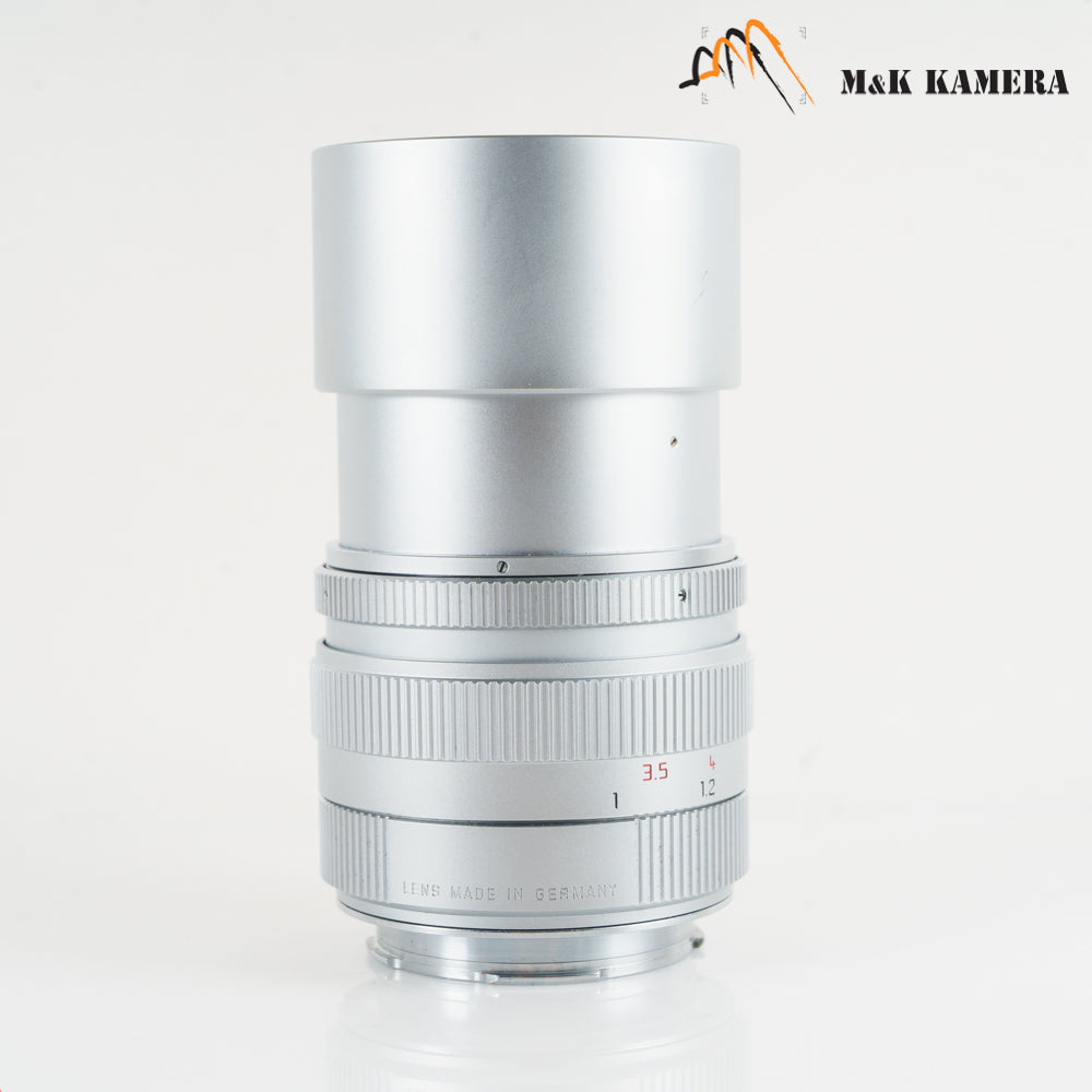 Leica Elmarit-M 90mm/F2.8 E46 Ver.II V2 Silver Lens Yr.1996 Germany 11808 #23298