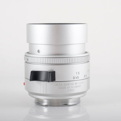 Brand New Leica Summilux-M 50mm/F1.4 ASPH. 2023 Silver Lens Germany 11729 #11729