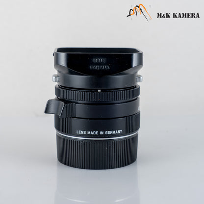 Leica Summicron-M 35mm/F2.0 ASPH/ 11879 Black Lens Yr.2001 Germany 11879 #23945