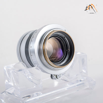 LEITZ Leica Summicron L39 50mm/F2.0 Silver Lens Yr.1955 LTM Germany #23712