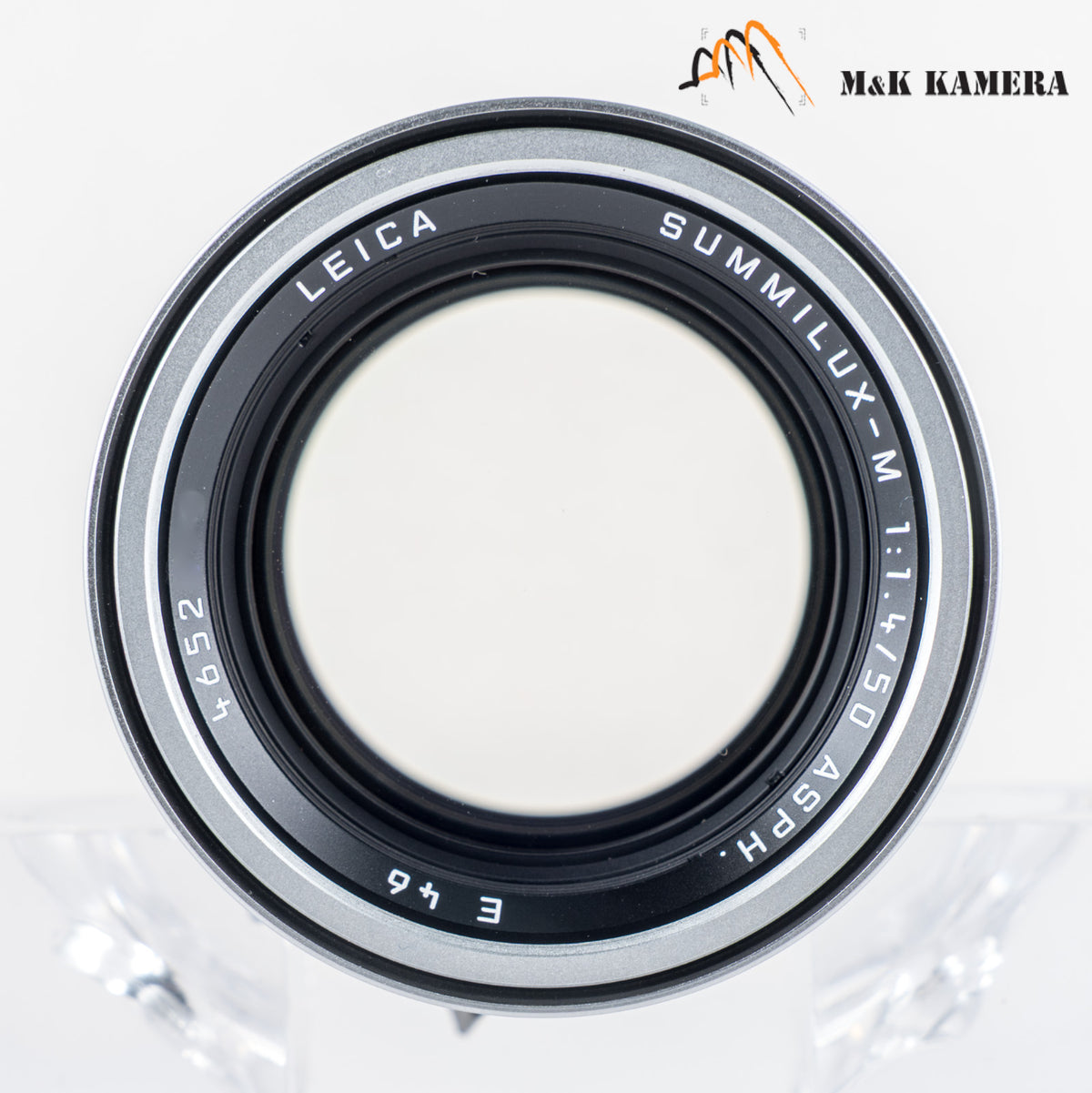 Leica Summilux-M 50mm/F1.4 E46 ASPH Silver Lens Germany 11892 #24022