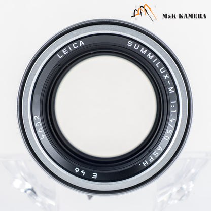 Leica Summilux-M 50mm/F1.4 E46 ASPH Silver Lens Germany 11892 #24022