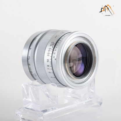 LEITZ Leica Hektor L39 125mm/F2.5 Visoflex lens Silver Lens Yr.1953 LTM Canada #11627