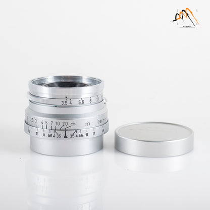 LEITZ Leica Summaron L39 35mm/F3.5 E39 Silver Lens Yr.1958 LTM Germany #11784