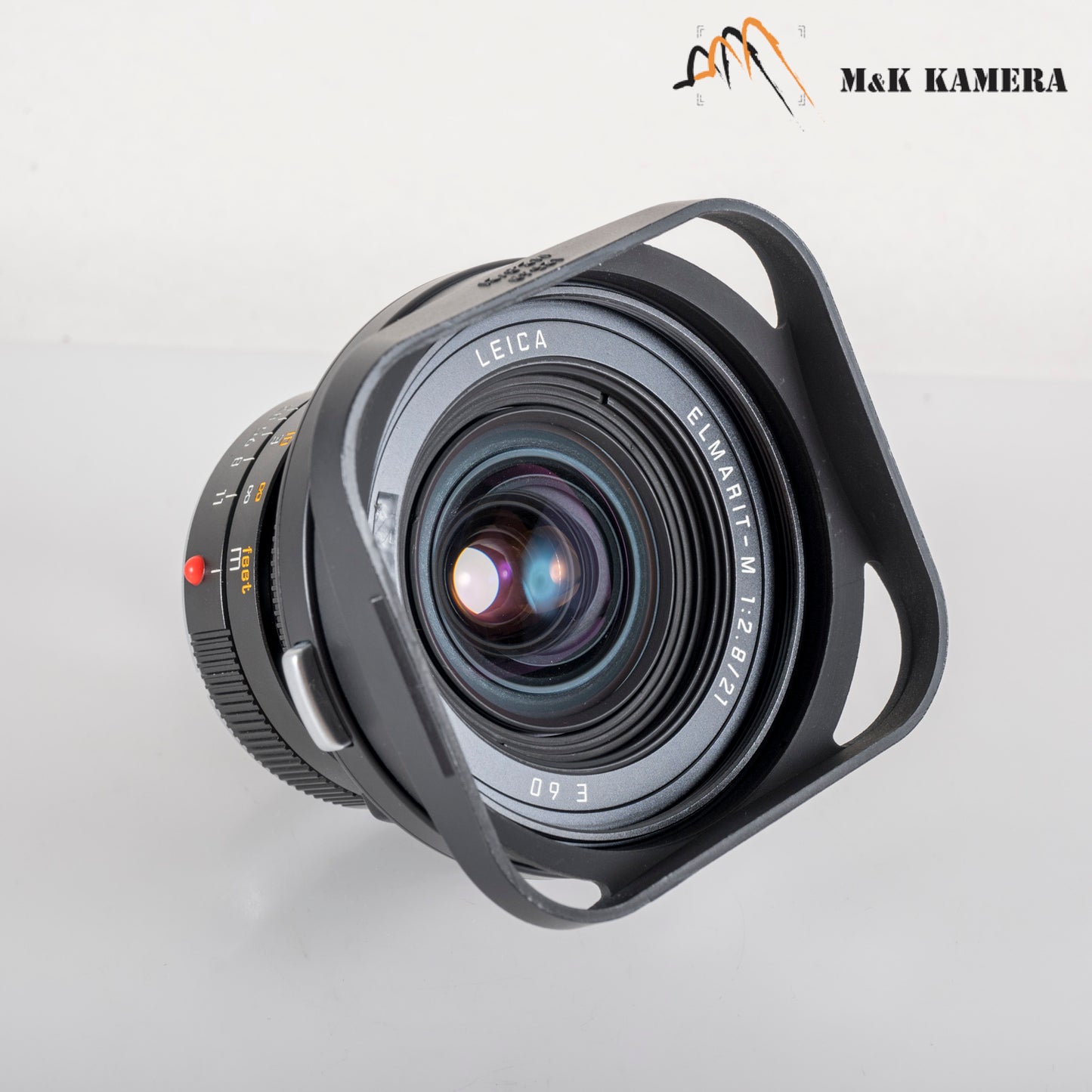 Leica Elmarit M 21mm/F2.8 E60 Pre-A Black Lens Yr.1991 Canada #88904