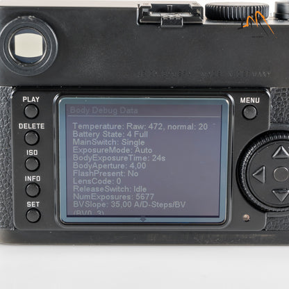 Leica Monochrom CCD Black Digital Rangefinder Camera [Perfect Sensor] 10760 #88661