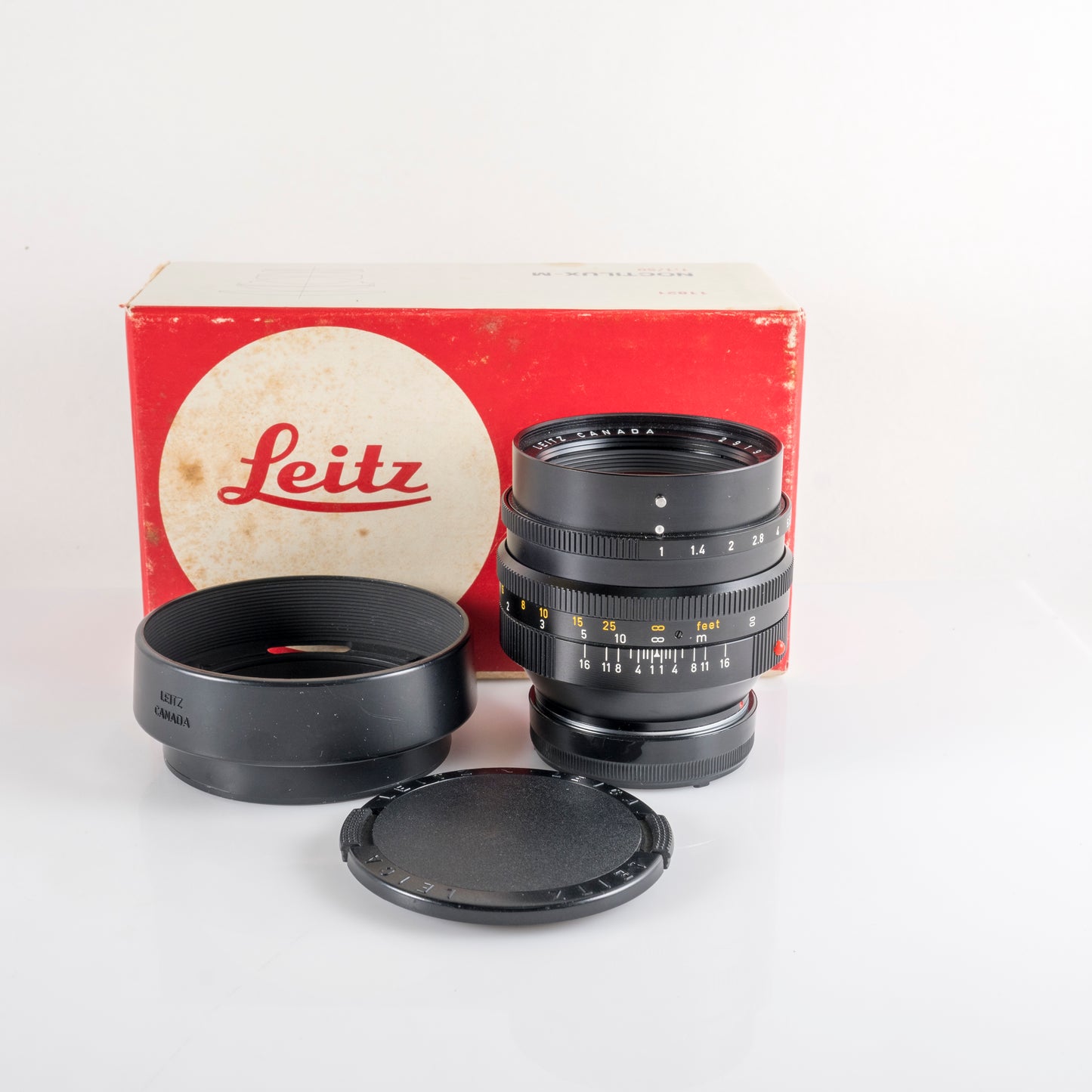 Leica Noctilux-M 50mm/F1.0 E60 II Boxed earlier transition version #88680