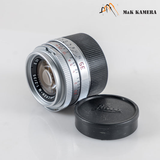 Leica Summicron-M 35mm/F2.0 Ver.4 7 Elements Rare Silver Lens Yr.1995 Germany 11311 #88694